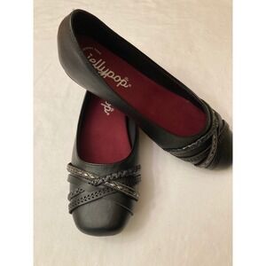 Jellypop Women Black Memory Foam Ballet Flats Shoes Comfort Slip On Size 9